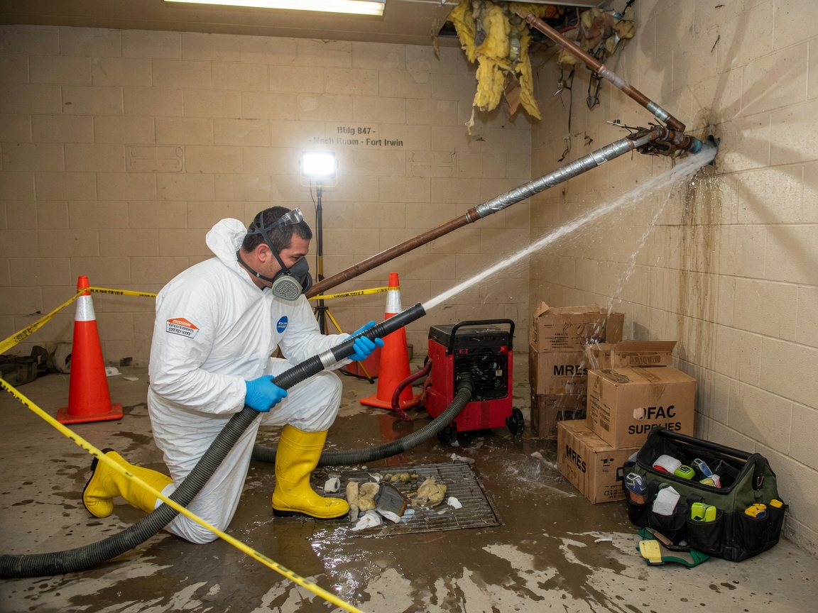 Burst Pipe Emergency Cleanup Near Me in CA